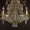 Large Spanish Empire Style Crystal-Cut 7-Light Chandeliers, Set of 2, Image 5