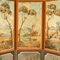 18th Century French Southern Landscapes 3-Leaf Folding Screen or Paravent, Image 4