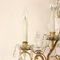 Louis XV Style Gilt-Bronze and Cut-Crystal 5-Light Sconces, Set of 2, Image 5