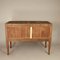 18th Century French Louis XV Transition Marquetry Gilt Bronze Commode, Image 6