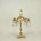 Candelabri neo-rococò in bronzo dorato e cristallo, XIX secolo, set di 2, Immagine 3