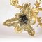 Candélabres Style Néo-Rococo 19ème Siècle en Bronze Doré & Verre Cristal, Set de 2 5
