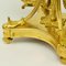 Kleine Französische Louis XVI Kerzenständer aus vergoldeter Bronze mit 2 Leuchten, 19. Jh., 2er Set 7