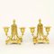 Small 19th Century French Louis XVI Gilt Bronze 2-Light Candelabras, Set of 2, Image 12