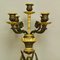 19th Century Empire Gilt Bronze and Patinated Bronze Victory Candelabras, Set of 2, Image 13