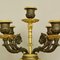 19th Century Empire Gilt Bronze and Patinated Bronze Victory Candelabras, Set of 2 15