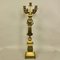 19th Century Empire Gilt Bronze and Patinated Bronze Victory Candelabras, Set of 2, Image 17