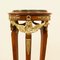 19th-Century French Empire Mahogany & Bronze Eagle Heads Pedestal Stands, Set of 2 10
