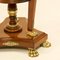 19th-Century French Empire Mahogany & Bronze Eagle Heads Pedestal Stands, Set of 2, Image 7