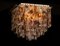 Lampada da soffitto quadrata in cristallo di Murano multicolore di Ragazzi Murano per Mazzega, Italia, anni '60, Immagine 10