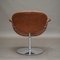 Chaise Pivotante Tulipe F594 Mid-Century en Cuir par Pierre Paulin pour Artifort, 1960s 6