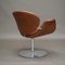 Chaise Pivotante Tulipe F594 Mid-Century en Cuir par Pierre Paulin pour Artifort, 1960s 5