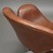 Leather F594 Tulip Midi Swivel Chair by Pierre Paulin for Artifort, 1960s 18