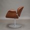 Chaise Pivotante Tulipe F594 Mid-Century en Cuir par Pierre Paulin pour Artifort, 1960s 8