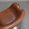 Leather F594 Tulip Midi Swivel Chair by Pierre Paulin for Artifort, 1960s 16