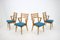 Oak Dining Chairs, Czechoslovakia, 1960s, Set of 4, Image 2