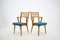 Oak Dining Chairs, Czechoslovakia, 1960s, Set of 4, Image 4
