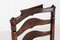 18th Century English Elm Ladder-Back Carver Chair, Image 3
