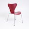 Sedia rossa di Fritz Hansen, 1983, Immagine 1