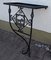 Vintage German Handmade Wrought Iron Garden Console Table, 1950s, Image 3