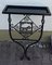 Vintage German Handmade Wrought Iron Garden Console Table, 1950s, Image 2