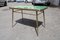 Golden Brass and Green Glass Top Coffee Table, 1950s, Image 8