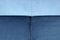 Divano a tre posti in velluto blu di Marco Zanuso per Arflex, anni '50, Immagine 11