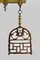 Antikes Kaminset aus Messing mit dem Wappen von Amsterdam 14