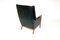 Swedish Patinated Leather Lounge Chair, 1960s, Image 5