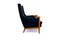 Swedish Patinated Leather Lounge Chair, 1960s 7