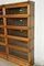 Antikes Modulares Eichenholz Bücherregal von Globe Wernicke 5