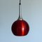 Vintage Anodized Aluminum Ceiling Light, 1960s, Image 3