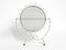 Mid-Century Metal White Metal Swivel Table Mirror, 1950s 15