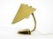 Mid-Century Brass Table Lamp with Fabric Shade from Kalmar Franken KG, Austria, 1950s, Image 4
