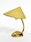 Mid-Century Brass Table Lamp with Fabric Shade from Kalmar Franken KG, Austria, 1950s, Image 11