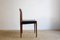 Black Skai & Rosewood Dining Chairs from Lübke, 1960s, Set of 6 4