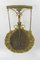 Antique Neoclassical Style Bronze and Brass 3-Light Sconce, 1900s, Image 11