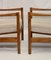 Scandinavian Style Mottled Linen Fabric Lounge Chairs, 1960s, Set of 2 13