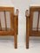 Scandinavian Style Mottled Linen Fabric Lounge Chairs, 1960s, Set of 2 2