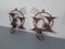 Brutalist Iron Candleholders by Henrik Horst, 1960s, Set of 2, Image 11