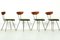 Mid-Century Belgian Dining Chairs, 1950s, Set of 4, Image 6