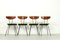 Mid-Century Belgian Dining Chairs, 1950s, Set of 4, Image 7