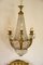 Vintage Empire Style Crystal and Golden Bronze 12-Light Pendant Lamp with Sphinxes, 1940s, Image 12