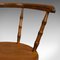 Small Antique Victorian English Oak Windsor Side Chair, Image 10