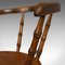 Englischer Vintage Windsor Beistellstuhl aus England im viktorianischen Stil 9