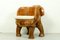 Sedia da bambino Mid-Century a forma di elefante intagliato, anni '60, Immagine 2