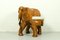 Sedia da bambino Mid-Century a forma di elefante intagliato, anni '60, Immagine 4
