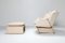 Vintage Lounge Chair and Ottoman Set from Saporiti Italia, 1970s 2