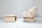 Vintage Lounge Chair and Ottoman Set from Saporiti Italia, 1970s, Imagen 2