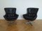 Egg Swivel Lounge Chairs, Denmark, 1970s, Set of 2 2